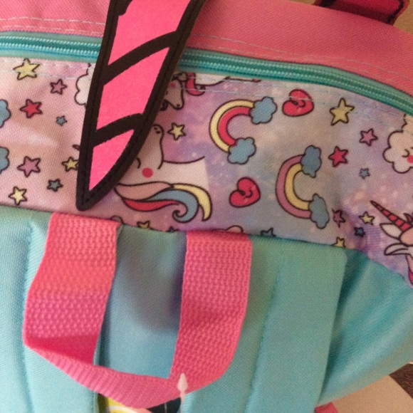 🎉Make offer 🎉UNICORN BACKPACK LUNCH BOX SET GIFT - Picture 4 of 8